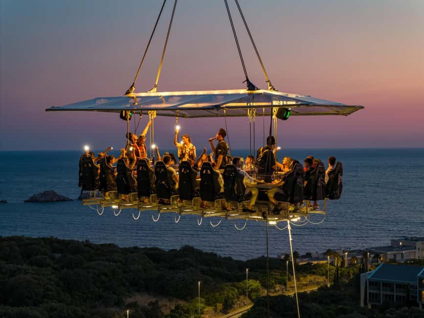 Dinner in the Sky Dubrovnik - High-Above Dining: The Real Hook