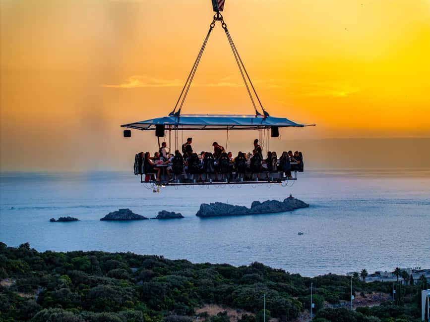 Dinner in the Sky Dubrovnik - Menu Choices: 3-Course Meals, a Tasting Flight, and a Cooking Show