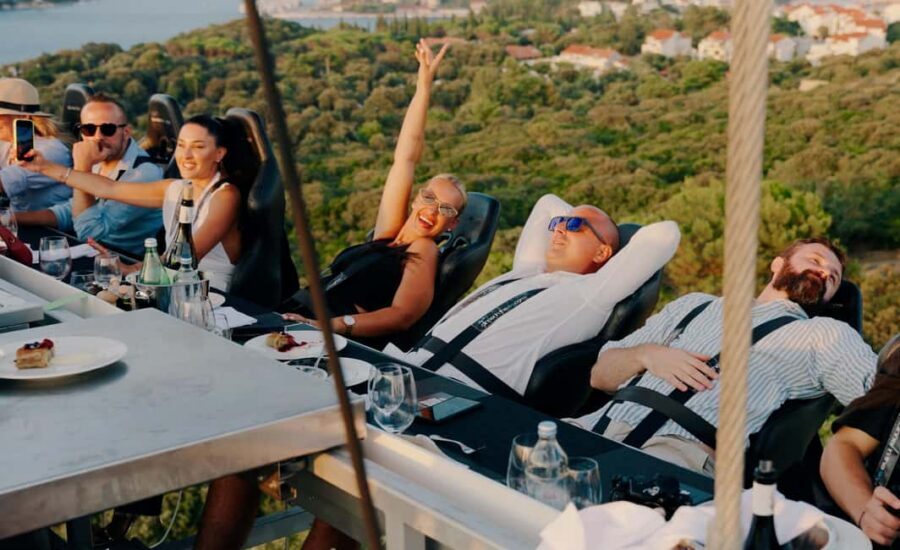 Dinner in the Sky Dubrovnik - The Sky Flight: Rotation, Comfort Tricks, and Photo Moments