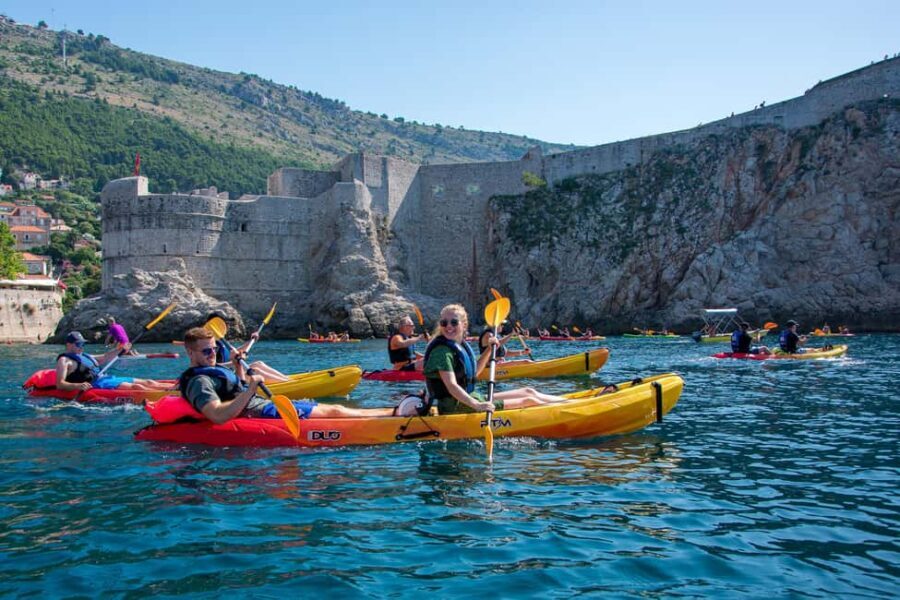 Dubrovnik: 2- or 3-Hour Morning Sea Kayaking & Snorkel Tour - Paddling toward Lokrum (and choosing how far to go)