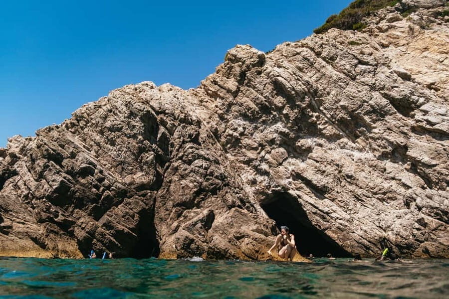Dubrovnik: Blue Cave and Elafit Small Group Boat Exploration - Green Cave and Dark Cave: Two Ceilings of Light
