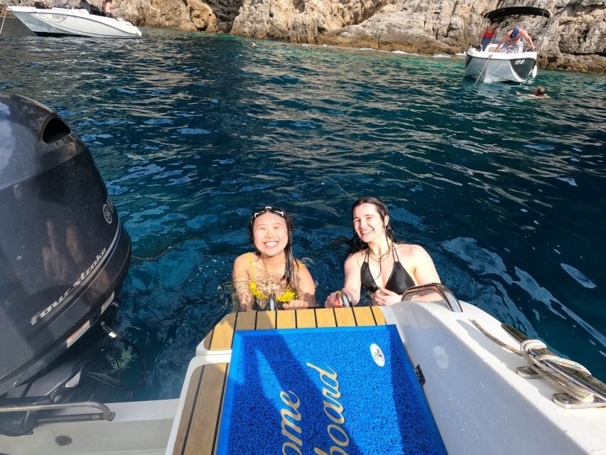 Dubrovnik: Blue & Green Caves Private Boat Tour with Drinks - Blue Cave on Kolocep Island: The Most Famous Swim Stop