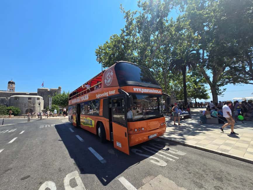 Dubrovnik: City Hop On Hop Off Bus with 3 Tour Options - Old Town and Lapad on the L Tour: Perfect for Your First Morning or Afternoon