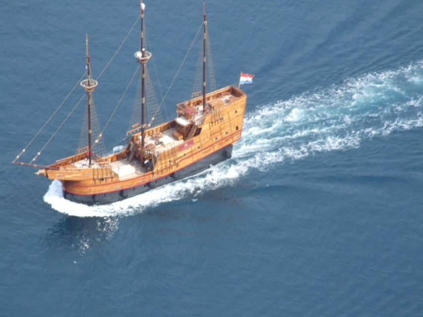 Dubrovnik: Elaphiti Island Luxury Pirate Ship Cruise - Šipan: the mansion stop, wine tasting options, and a slower island pace
