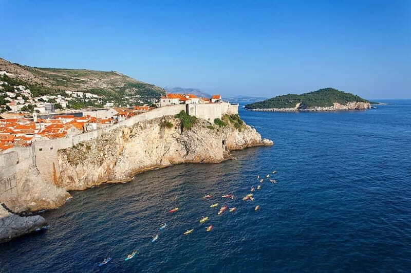 Dubrovnik: Guided Sunset Sea Kayaking Tour with Wine - Sunset Sea Kayaking in Dubrovnik: Why This View Is Different