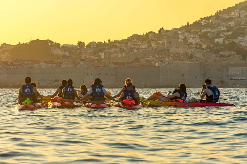 Dubrovnik: Guided Sunset Sea Kayaking Tour with Wine - Gear, Swim Stop Comfort, and the No-Toilet Reality