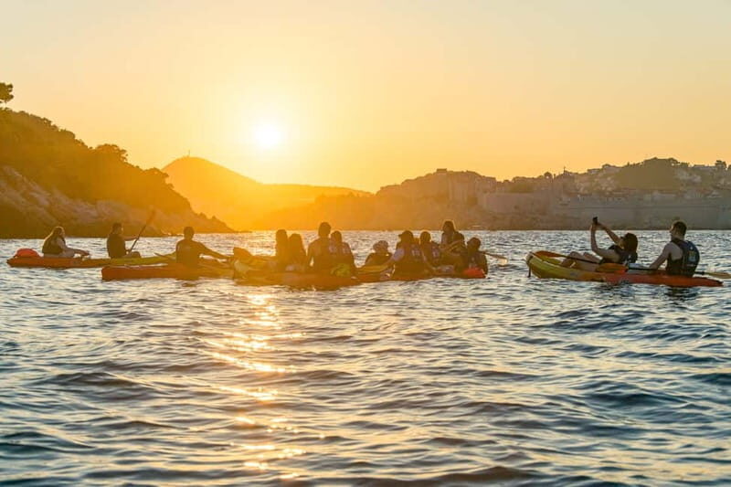 Dubrovnik: Guided Sunset Sea Kayaking Tour with Wine - Lokrum Island at Golden Hour: Wine, Views, and Photo Stops