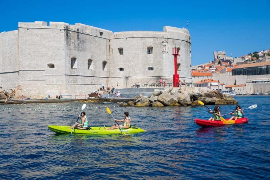 Dubrovnik: Kayak Rental - The Gear That Makes This Simple: Kayak, Paddle, Life Jacket, Dry Bag