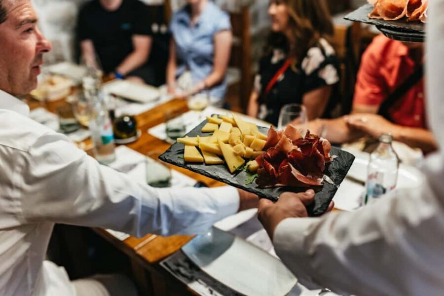 Dubrovnik: Old Town Food Tour - The sit-down meal moment: pasta and the famous black risotto