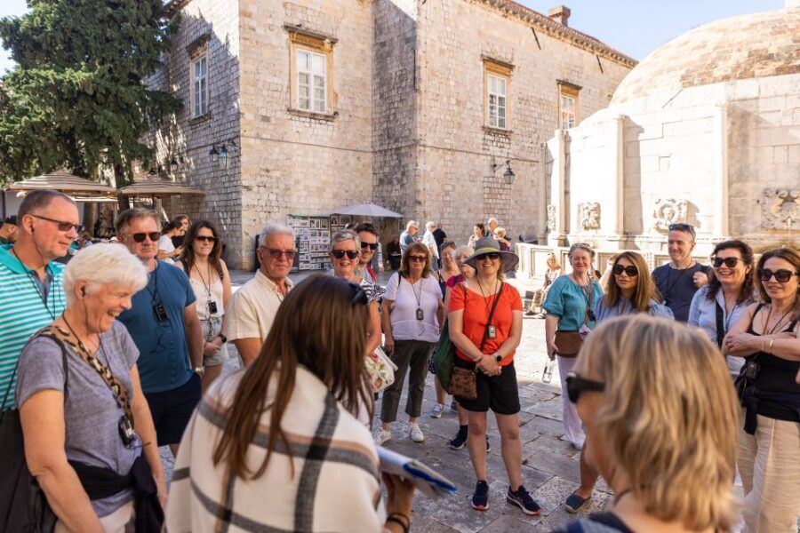 Dubrovnik: Old Town History Walking Tour - Starting at Onofrio’s Fountain near Hard Rock Cafe