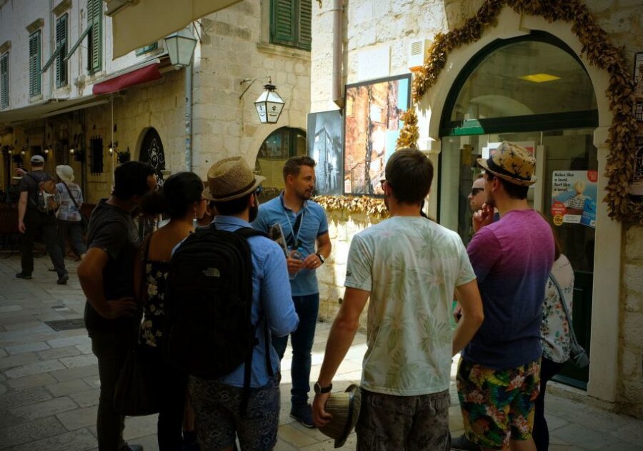 Dubrovnik: Old Town Walking Tour - Large Onofrio’s Fountain: public life and engineering in one stop