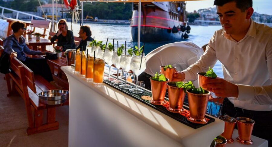 Dubrovnik: Panoramic Sunset Cocktail Cruise Around Old Town - Cocktails are the main event, and they’re made live