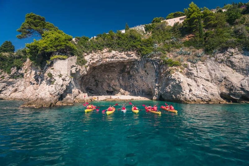 Dubrovnik: Sea Kayaking&Snorkelling Guided Day/Sunset Tours - Betina Cave swim and snorkelling break: the highlight (and the cold reality)