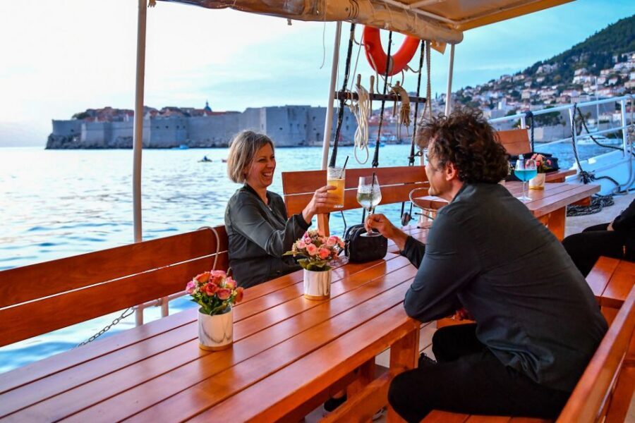 Dubrovnik: Sunset Dinner Cruise around the Old Town - Price and value: $91 for a meal plus boat views