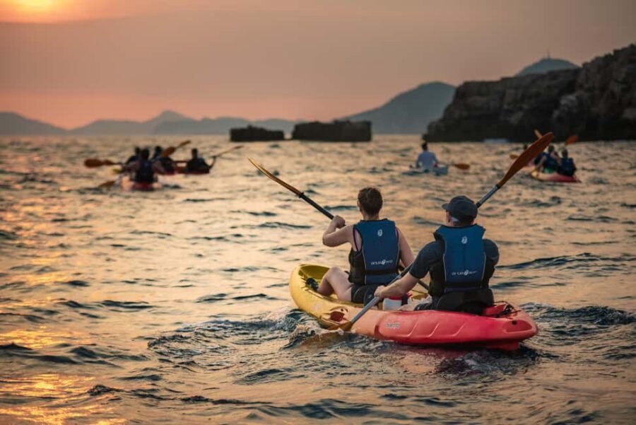 Dubrovnik: Sunset Kayaking and Snorkeling Tour - Choosing 2 hours vs 3 hours around Lokrum Island