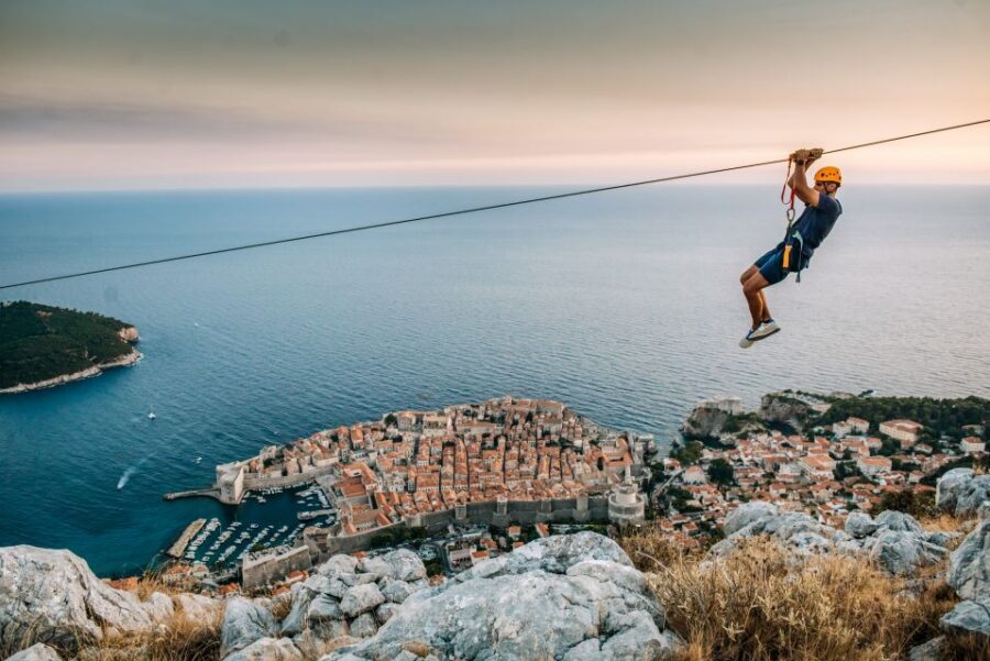 Dubrovnik: Sunset Zip Line Experience Followed by Wine - Key things you’ll notice right away