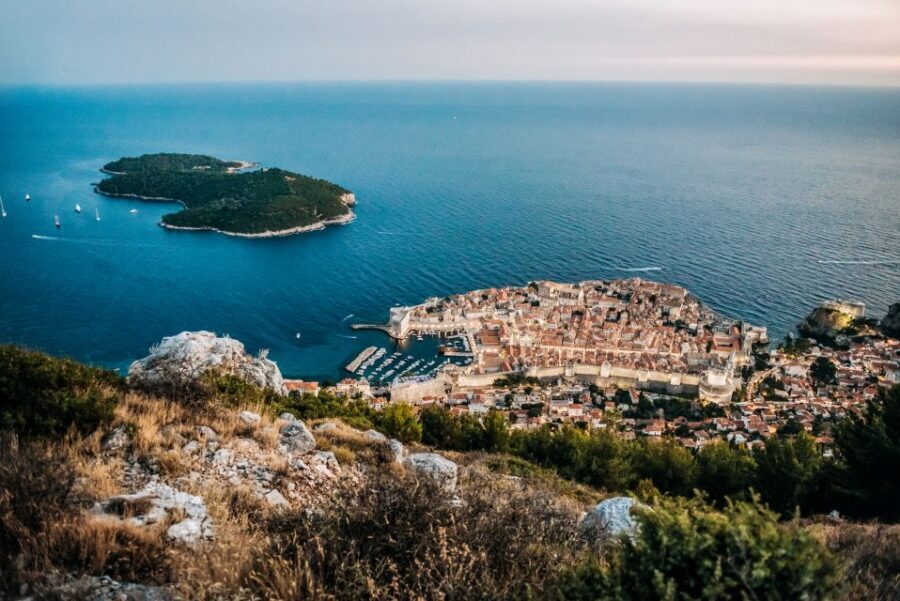 Dubrovnik: Sunset Zip Line Experience Followed by Wine - Training run first: learn the braking before you fly