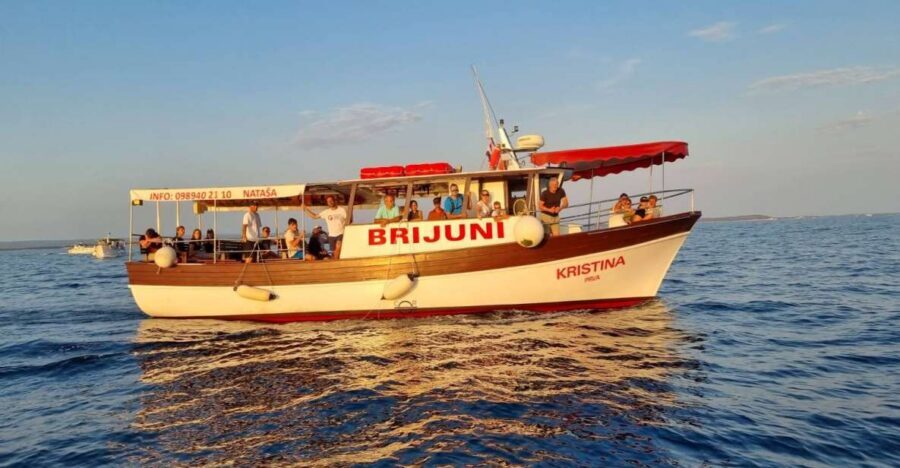 Fazana: dolphin safari and sightseeing in Brijuni at sunset - Sunset on the Adriatic: the horizon becomes the main character