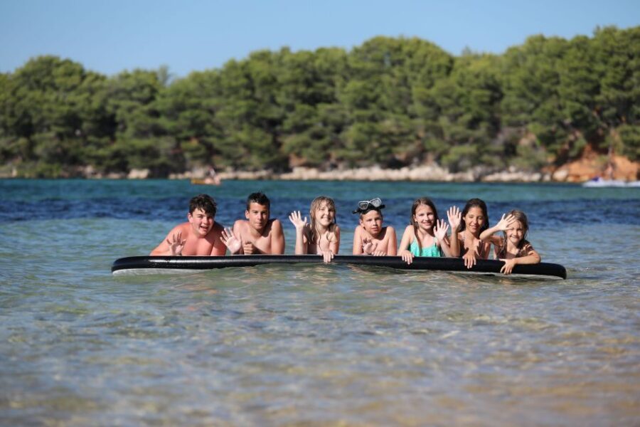 From Biograd: Golden Island of Vrgada Trip with Lunch - Three hours of beach time: swimming where the sand does the talking