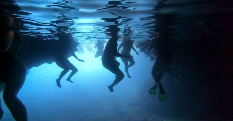 From Dubrovnik/Cavtat: Blue Cave, Sunj Beach Speed Boat Tour - Blue Cave at Koločep: The Narrow Swim and Turquoise Light
