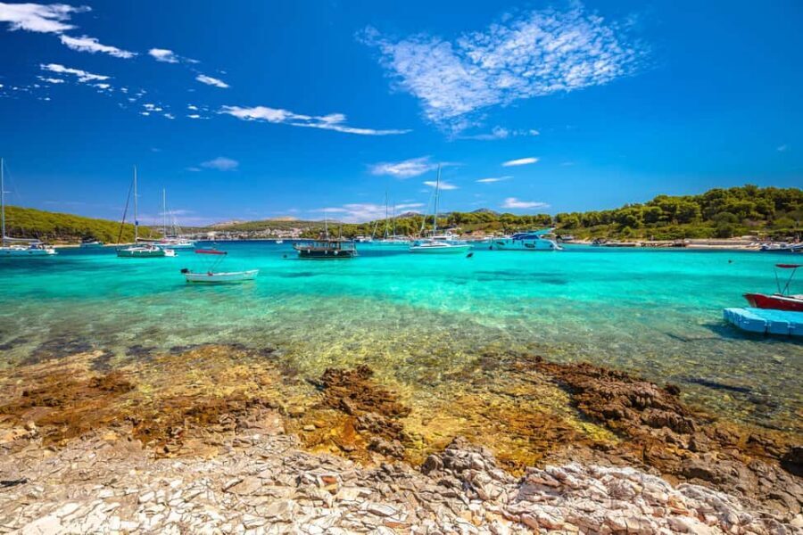 From Hvar: Blue Cave, Green Cave & 5 Islands Speedboat Tour - Blue Cave entrance fees and the wind/tide rule you must plan for