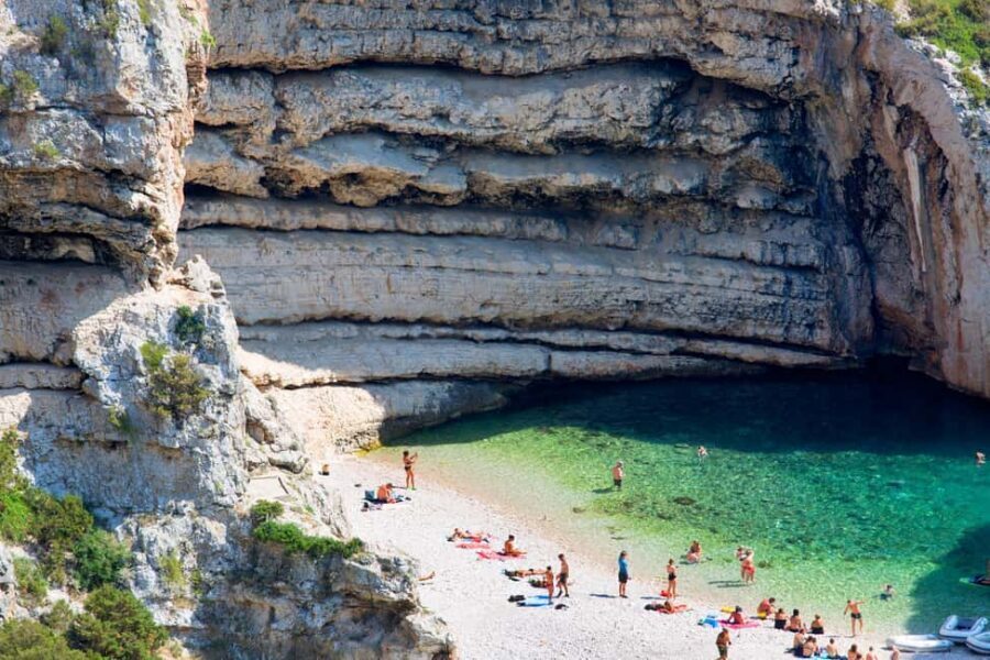 From Hvar: Blue Cave, Green Cave & 5 Islands Speedboat Tour - Snorkeling gear, jackets, and how to prep for speed and spray