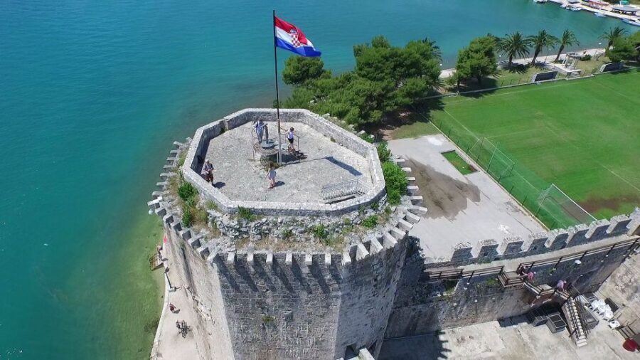From Omiš: Krka Waterfalls and Trogir Group Tour - Krka National Park on Foot: Trails, Wildlife Notes, and Skradinski Buk