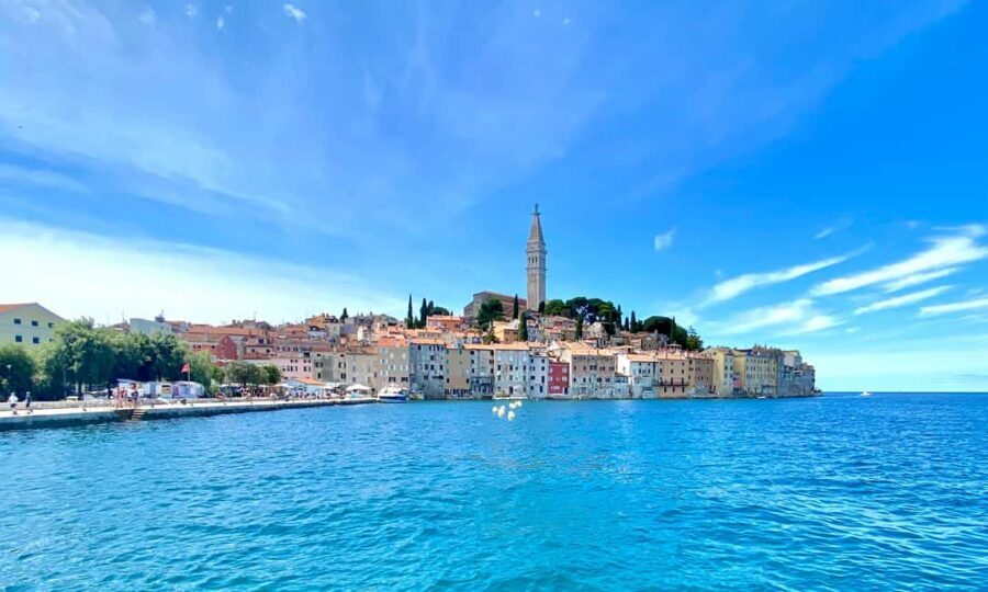 From Rovinj: Istria Day Tour to Poreč, Grožnjan & Motovun - Poreč’s old town walk and the Euphrasian Basilica mosaics