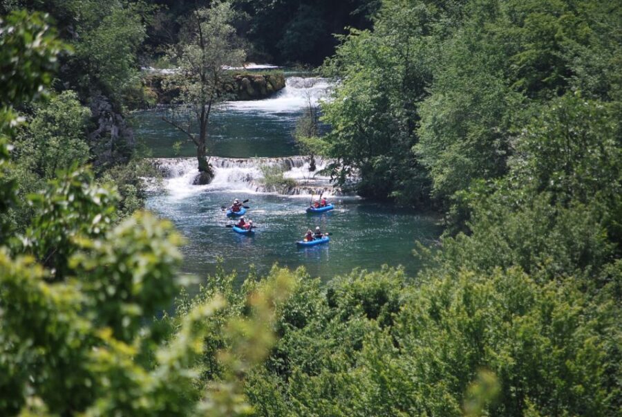 From Slunj: Mrežnica Canyon Kayaking Tour - Primišlje setup: where your canyon day really starts