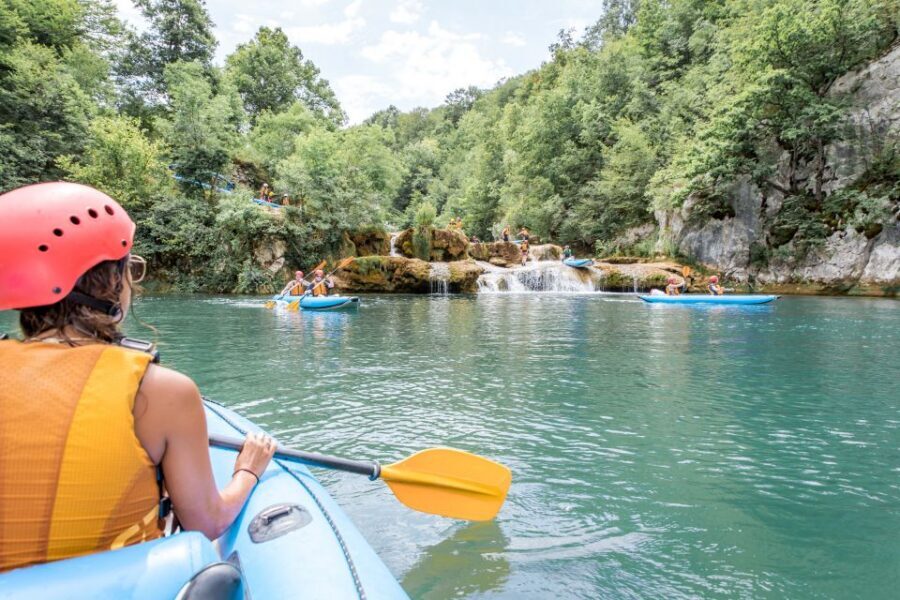 From Slunj: Mrežnica Canyon Kayaking Tour - The quick van ride: getting from village vibes to the upper gorge
