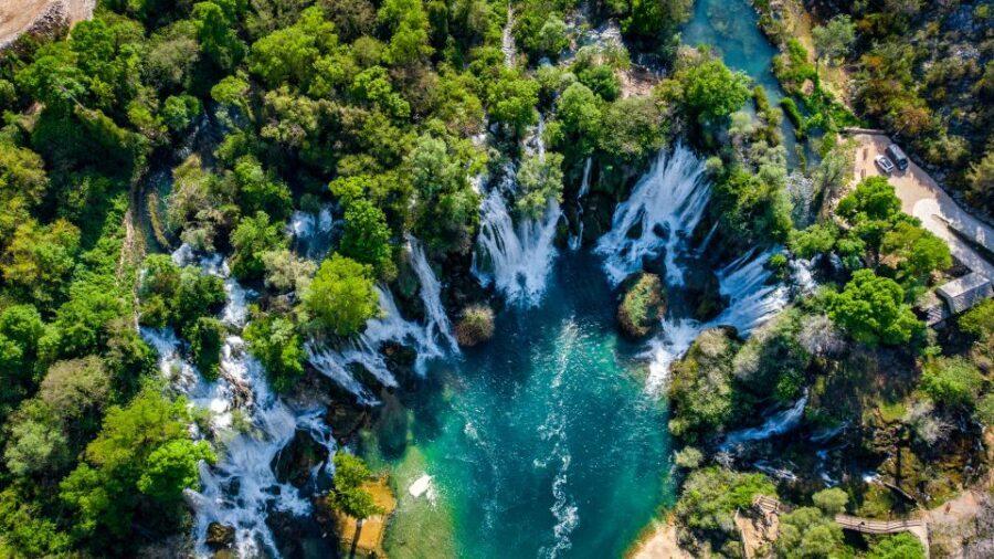 From Split and Trogir: Mostar Tour with Kravica Waterfalls - Eating in Mostar: burek, baklava, and where a guide saves you time