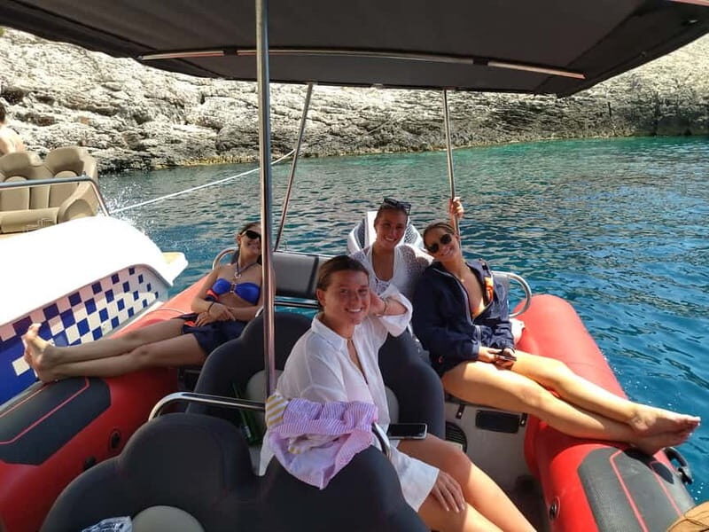 From Split: Blue Cave, Hvar, Mamma Mia, 5 Islands boat Tour - Stiniva Cove and Budikovac Blue Lagoon: two swim styles in one long day
