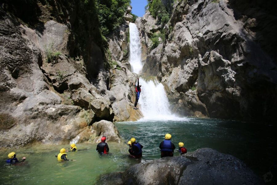 From Split: Canyoning on the Cetina River - The Descent Into Cetina: Cliffs, Boulders, and Why Shoes Matter