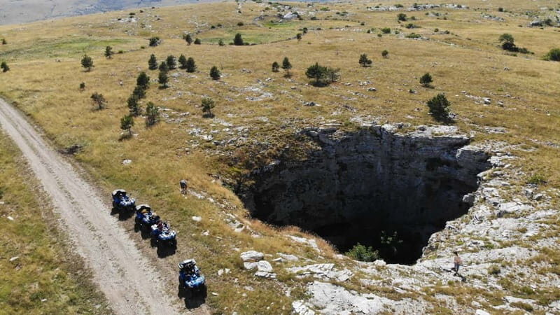 From Split: Dinara Nature Park Quad Adventure with Swimming - The river swim stop: crystal water break, not just a photo moment