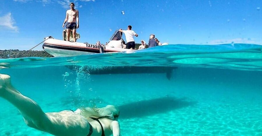 From Split: Half-day Trogir Tour & Speedboat to Blue Lagoon - A Small-Group Speedboat Day Off Split