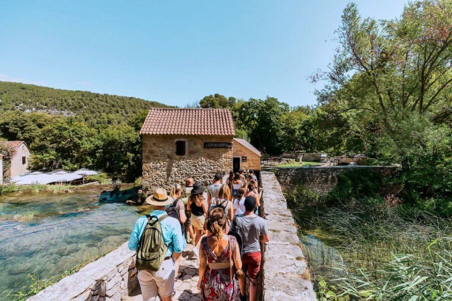 From Split: Krka National Park Tour - Skradin time: wine tasting optional, town time not optional