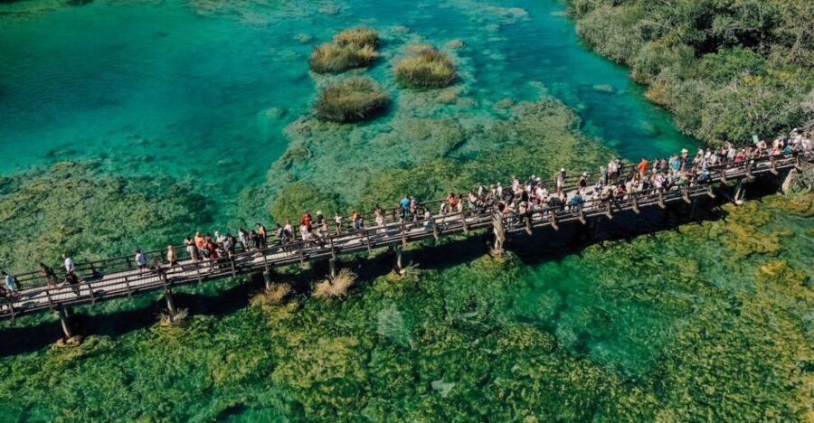 From Split: Krka Waterfalls Tour with Boat Cruise & Swimming - Krka National Park: Skradinski Buk and the Walkable Waterfall Experience