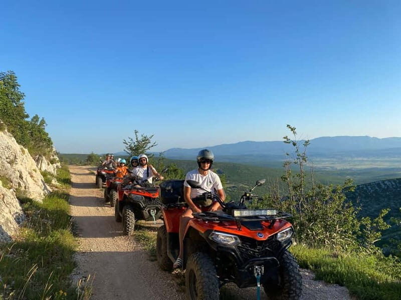 From Split: Off-Road Quad Safari Experience - Kamešnica Mountain Riding: Pine Trails and Adriatic Views