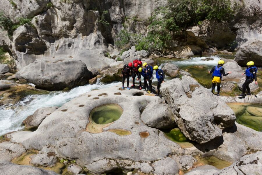 From Split or Zadvarje: Cetina River Canyoning - How fit you need to be (and who should skip it)
