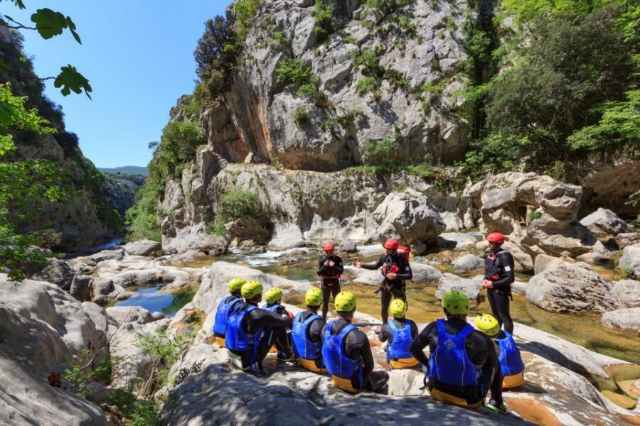 From Split or Zadvarje: Cetina River Canyoning - Gear-up with a real safety focus