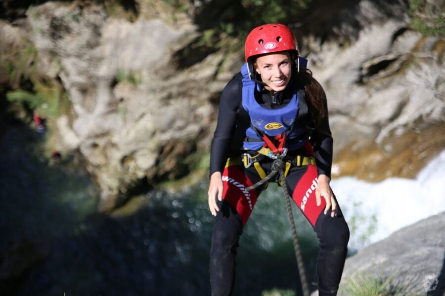 From Split or Zadvarje: Extreme Canyoning on Cetina River - Sliding rapids and swimming tunnels: the route to Velika Gubavica