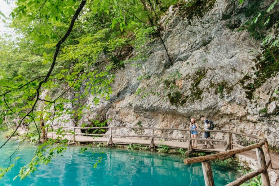 From Split: Plitvice Lakes National Park Guided Tour - Boat or train ride: the mid-day reset you’ll be grateful for