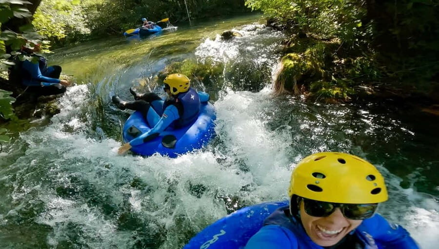 From Split: River Tubing on Cetina River - Tubing the Cetina River: What the experience feels like