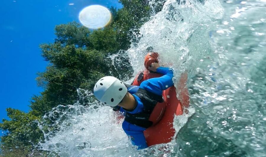 From Split: River Tubing on Cetina River - On the water: calm stretches, small rapids, and canyon scenery