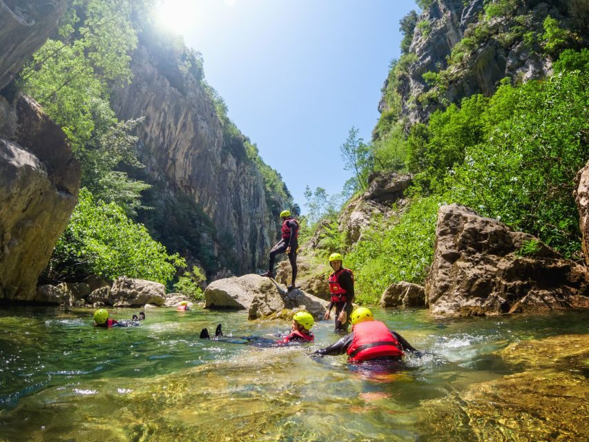 From Split/Šestanovac: Extreme Canyoning on Cetina River - Key Points at a Glance