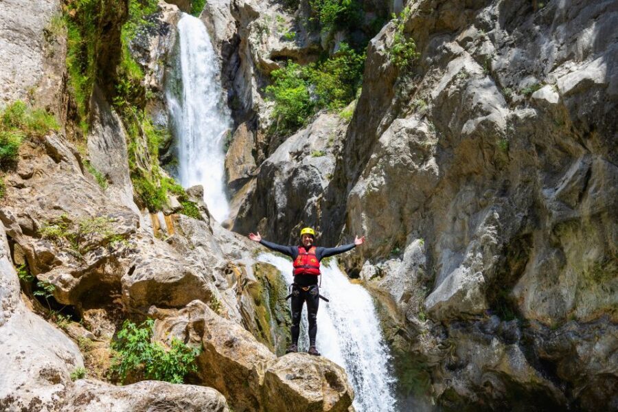 From Split/Šestanovac: Extreme Canyoning on Cetina River - Safety and the Human Factor: Rope Skills With a Real Instructor
