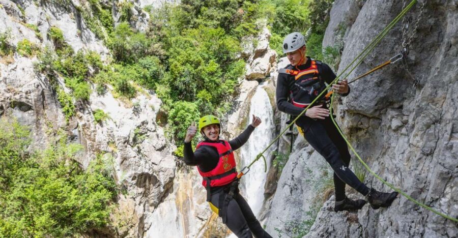 From Split/Šestanovac: Extreme Canyoning on Cetina River - The 53-Meter Abseil by Velika Gubavica: The Moment You Came For