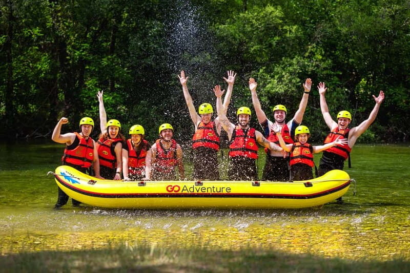 From Split/Šestanovac: Whitewater Rafting on Cetina River - Cetina whitewater (II to IV): how the adrenaline is managed