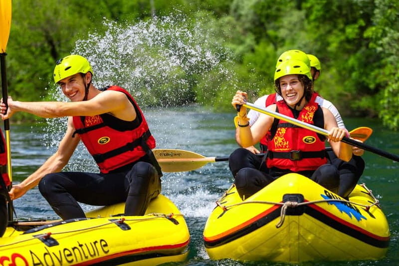 From Split/Šestanovac: Whitewater Rafting on Cetina River - Gear and safety: what happens before you hit the rapids