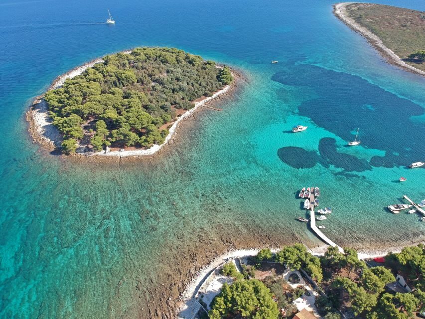 From Trogir: Three Islands Half-Day Speedboat Tour - Duga Bay on Čiovo: Chill Water Time and Promenade Moments